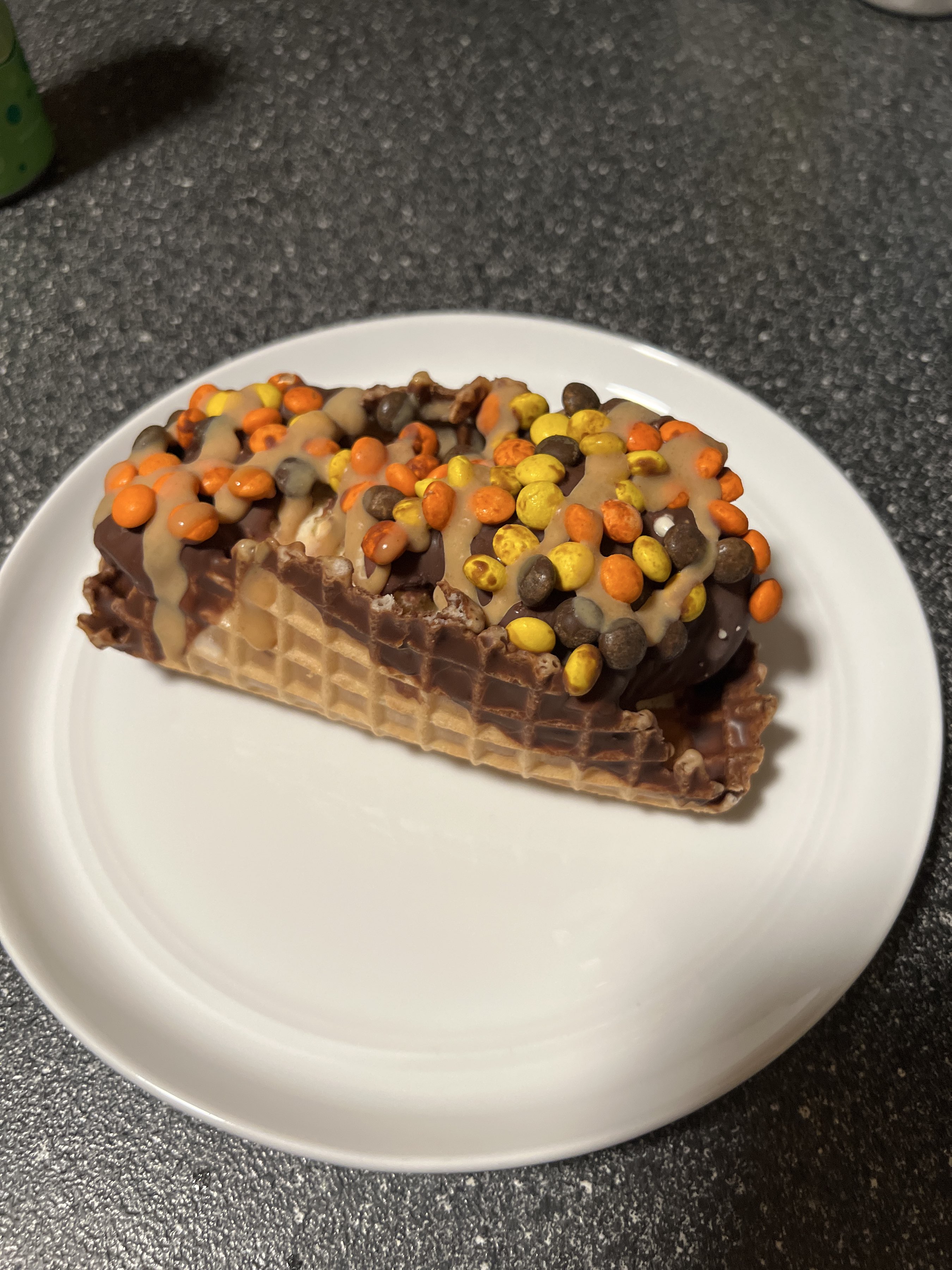 Reese’s choco taco at Augusta Ice Cream
