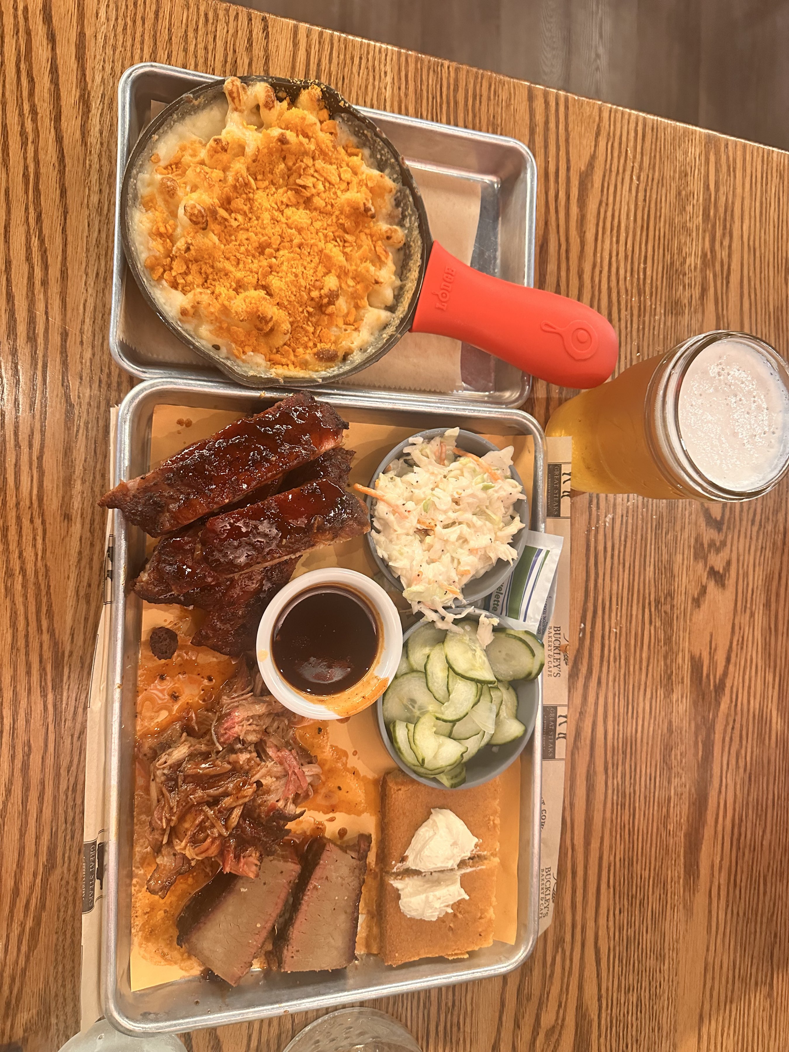 Full BBQ platter