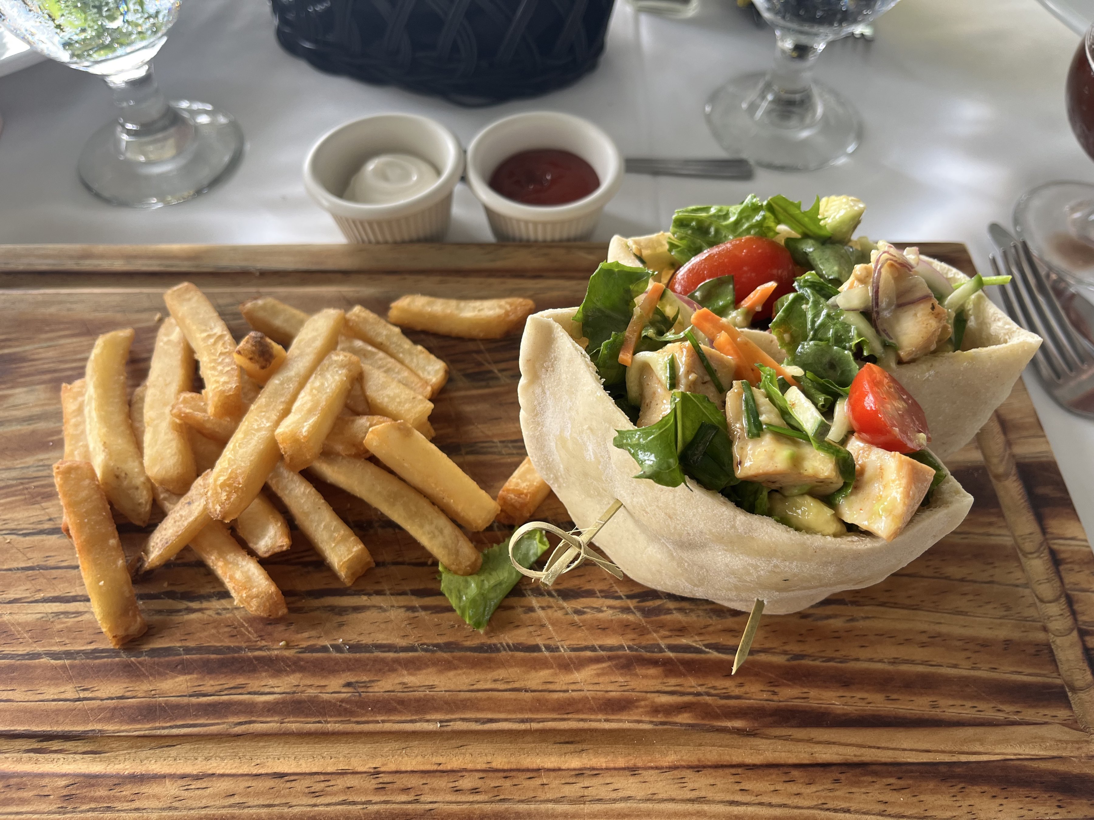 Grilled Chicken Pita
