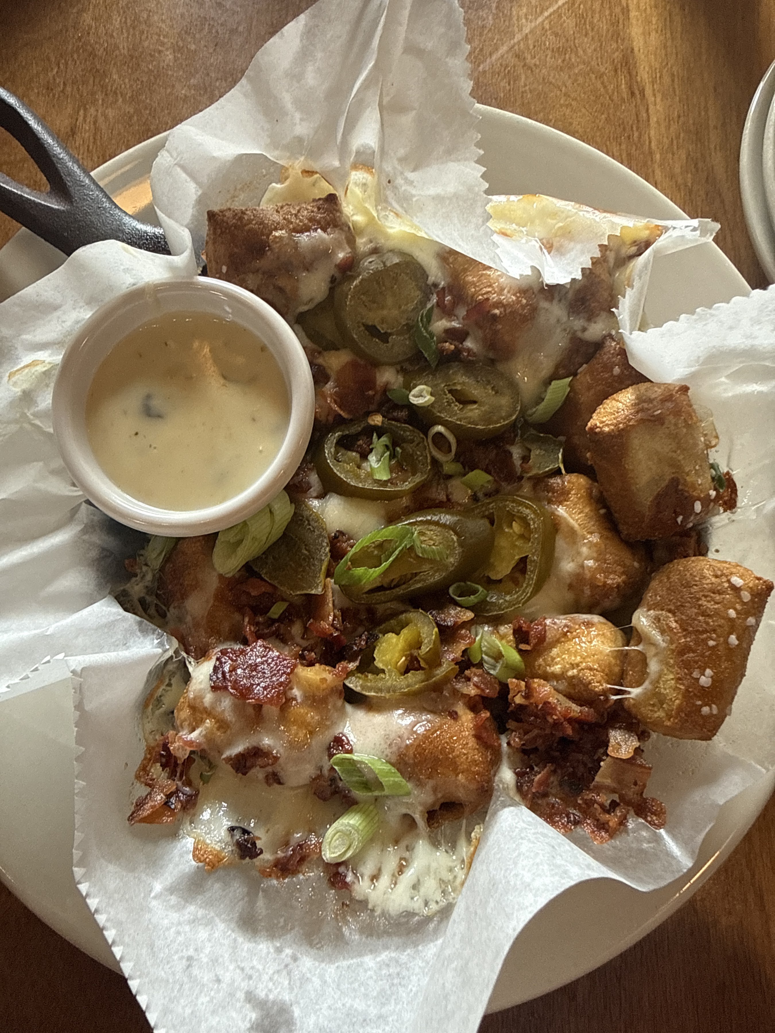 Loaded Pretzel Tots