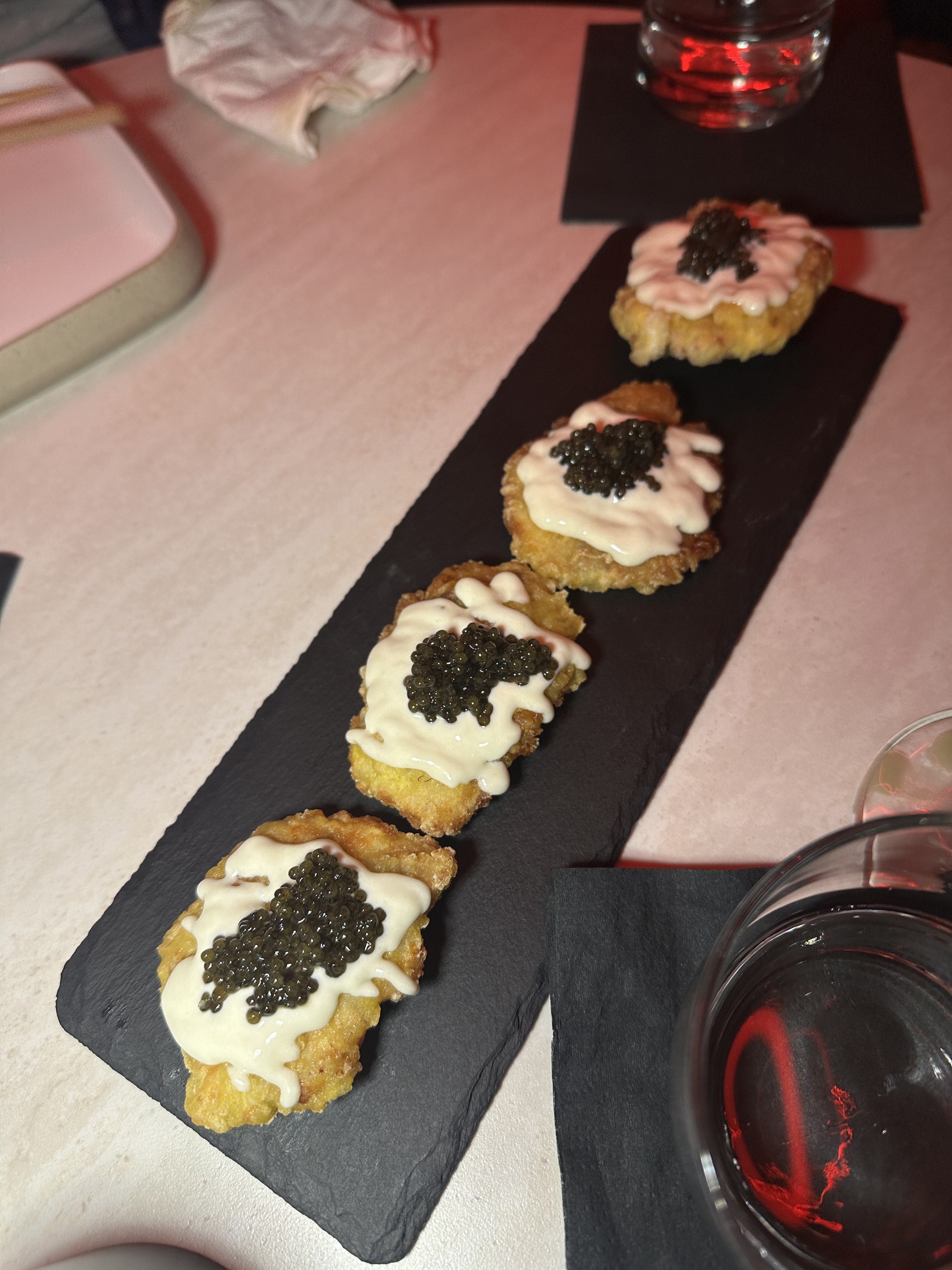 Caviar Chicken Nuggets