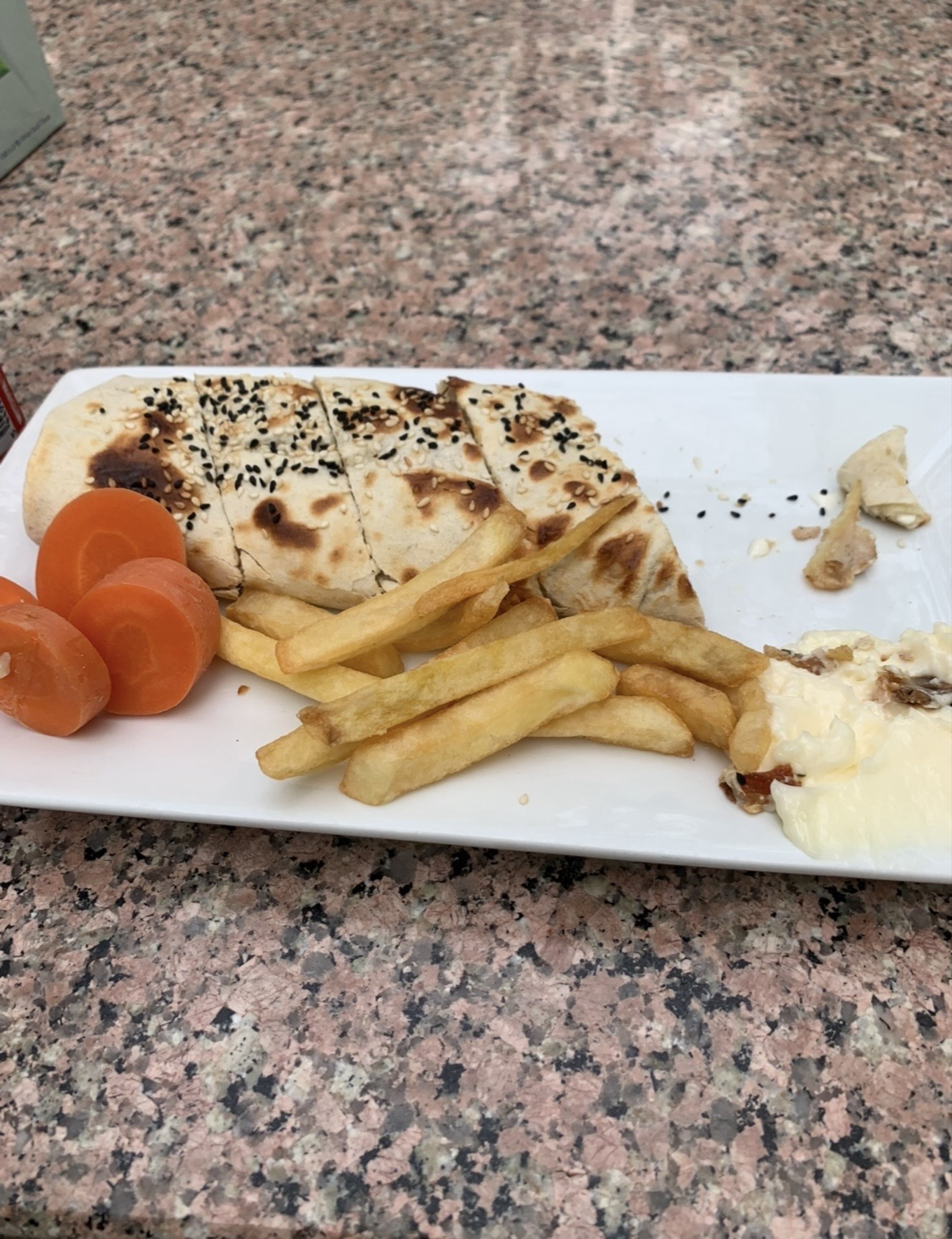 Shawarma at Baba Salem Restaurant