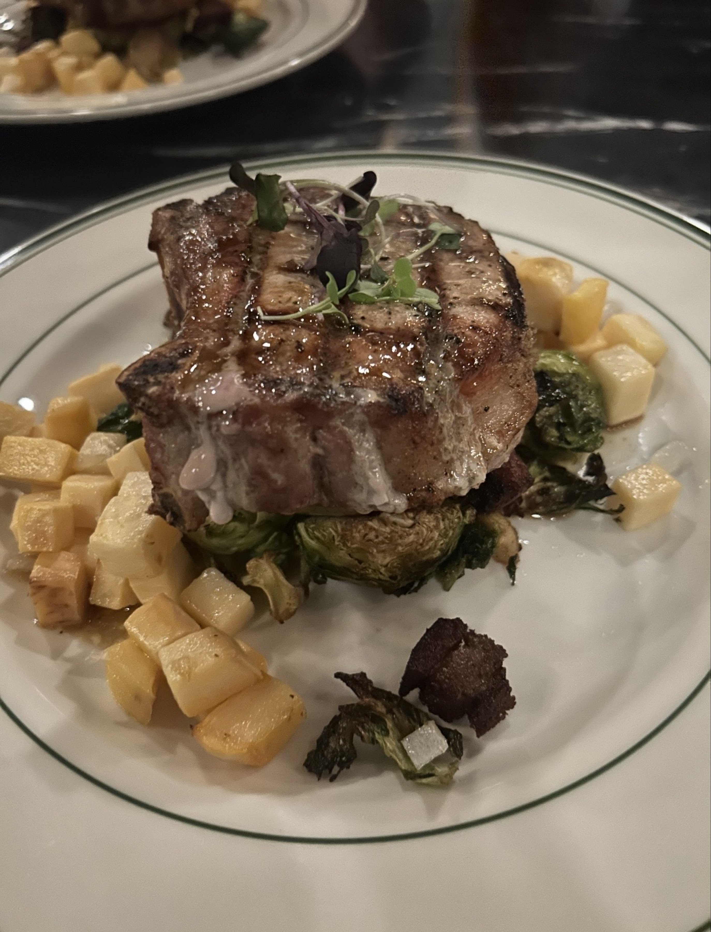 Mega Porkchop & Veggies