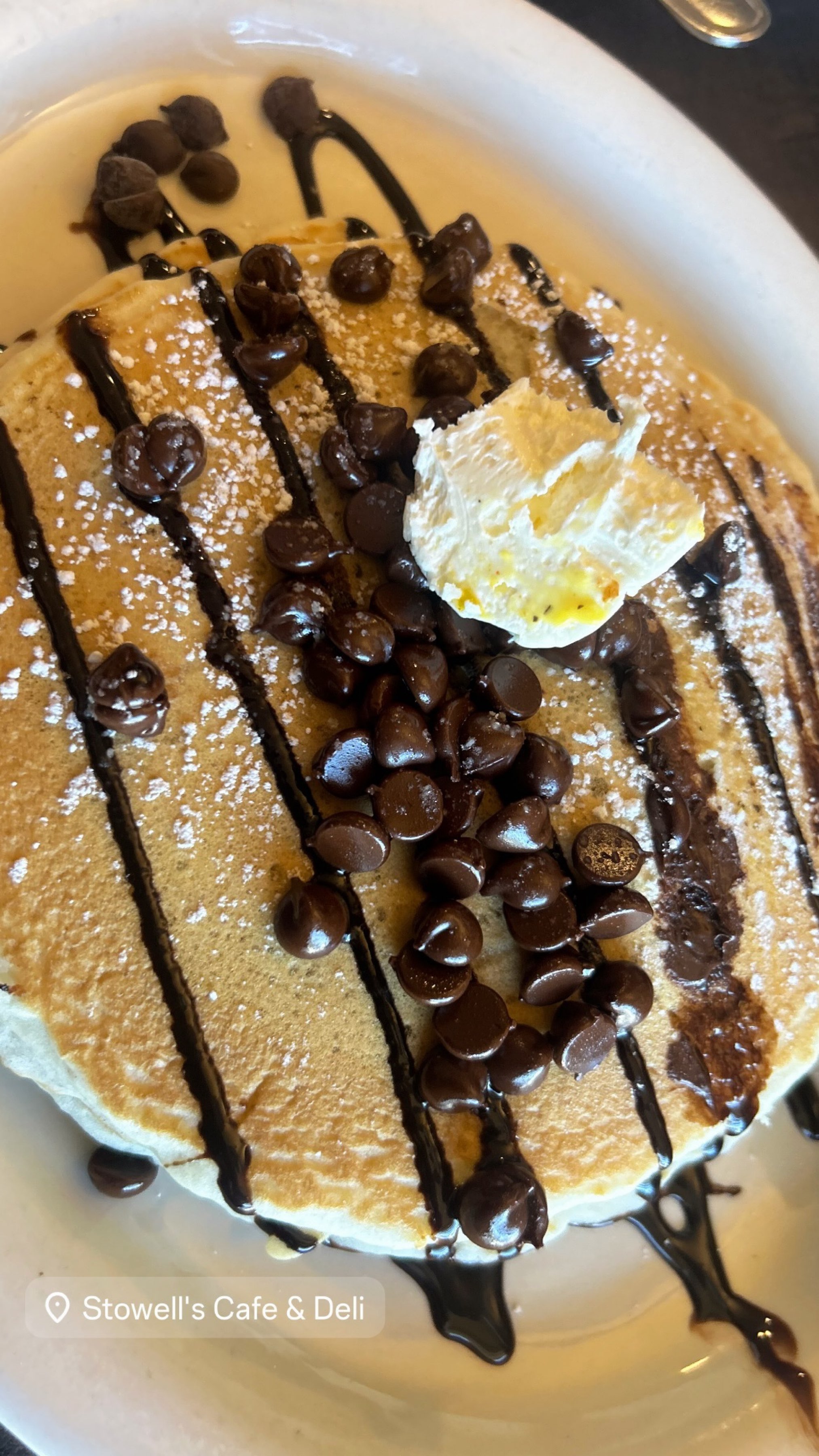 Choc O Chip Pancake