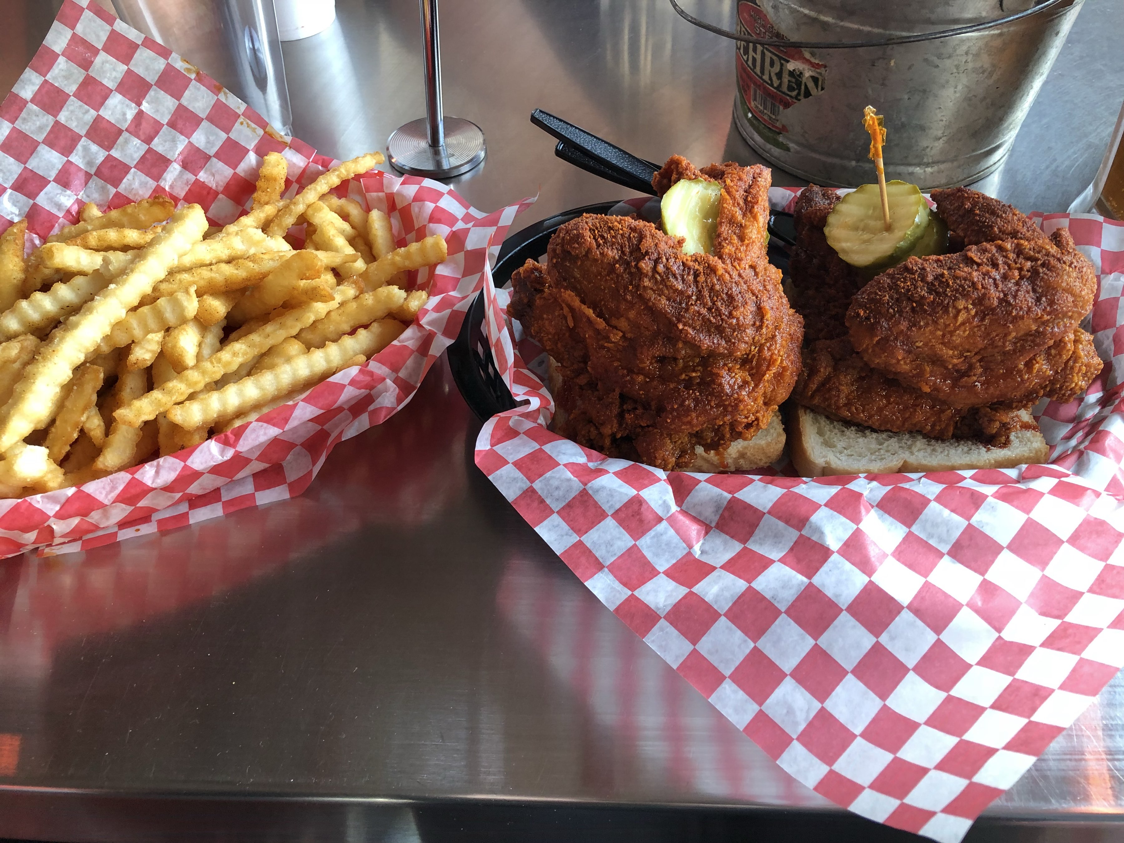 Hot Chicken & Fries