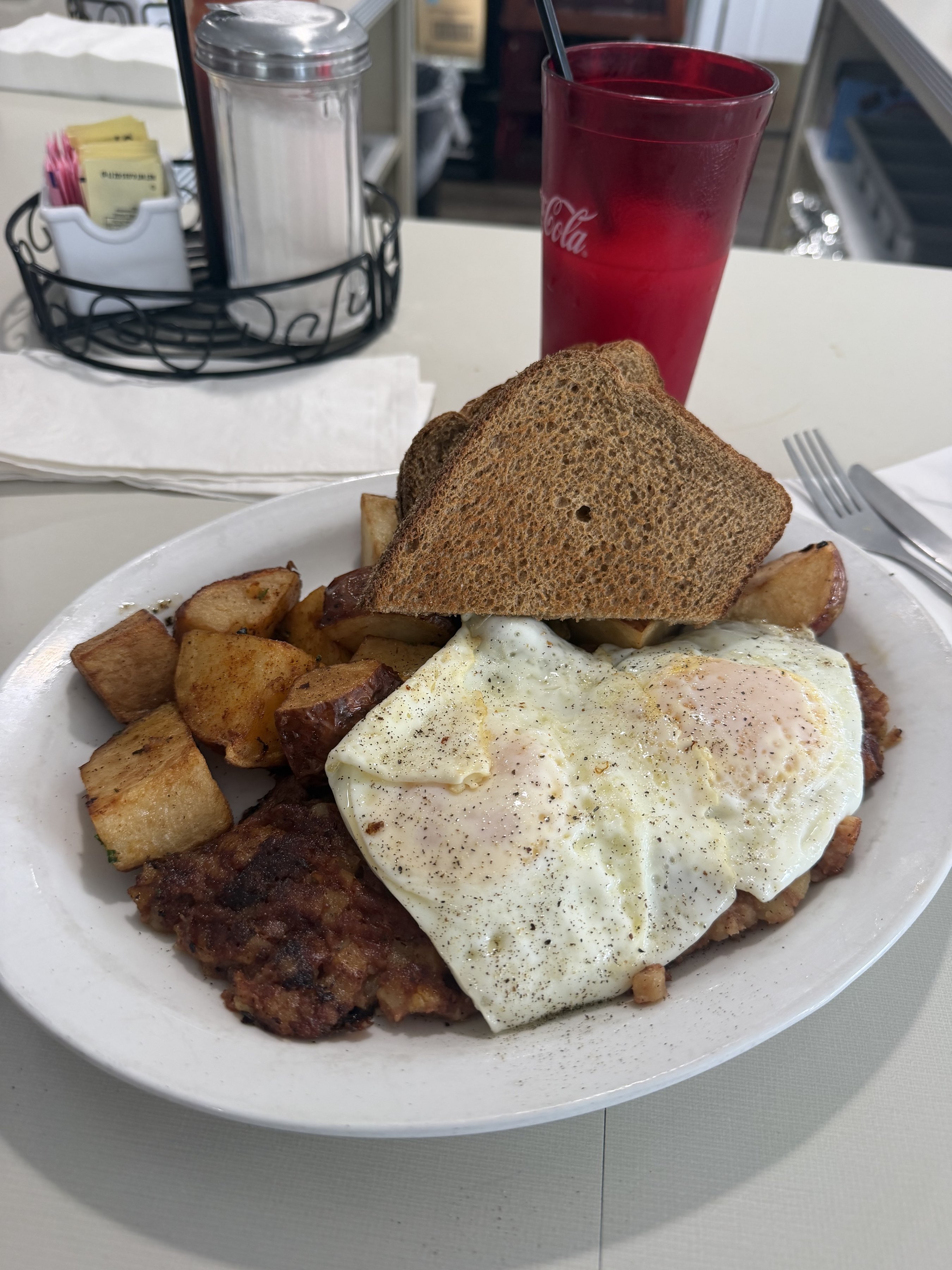 Corned Beef Hash & Eggs