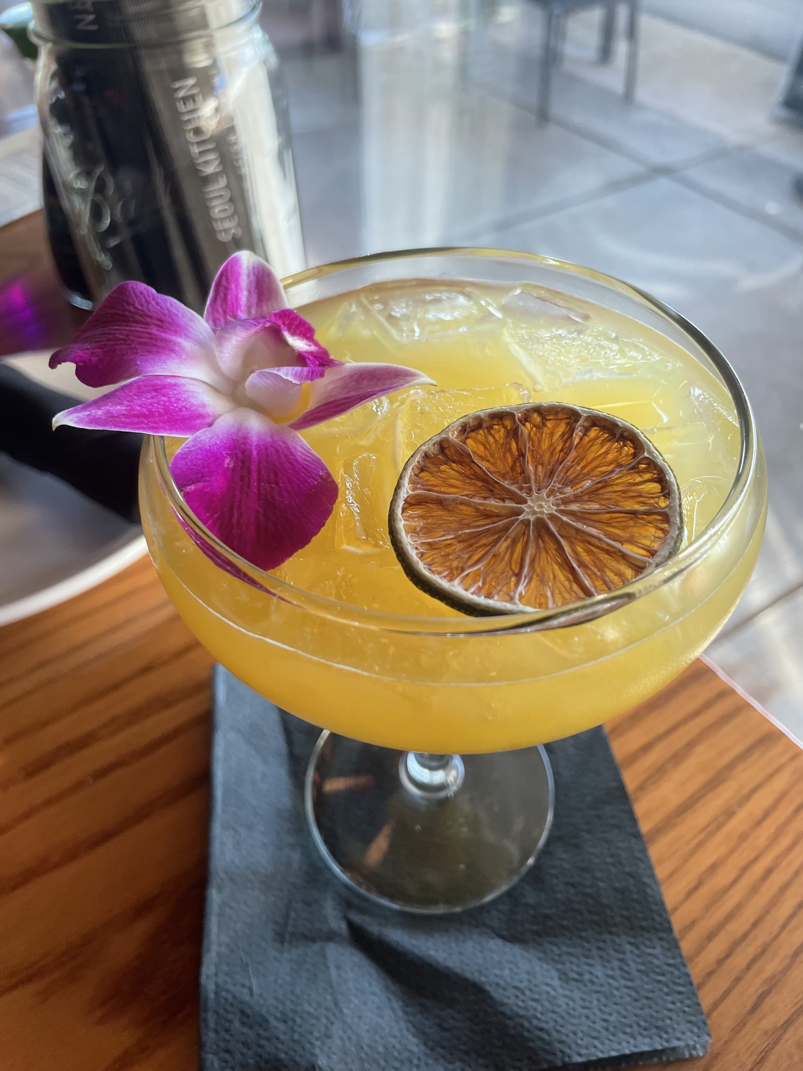 Passion Fruit Hibiscus Margarita