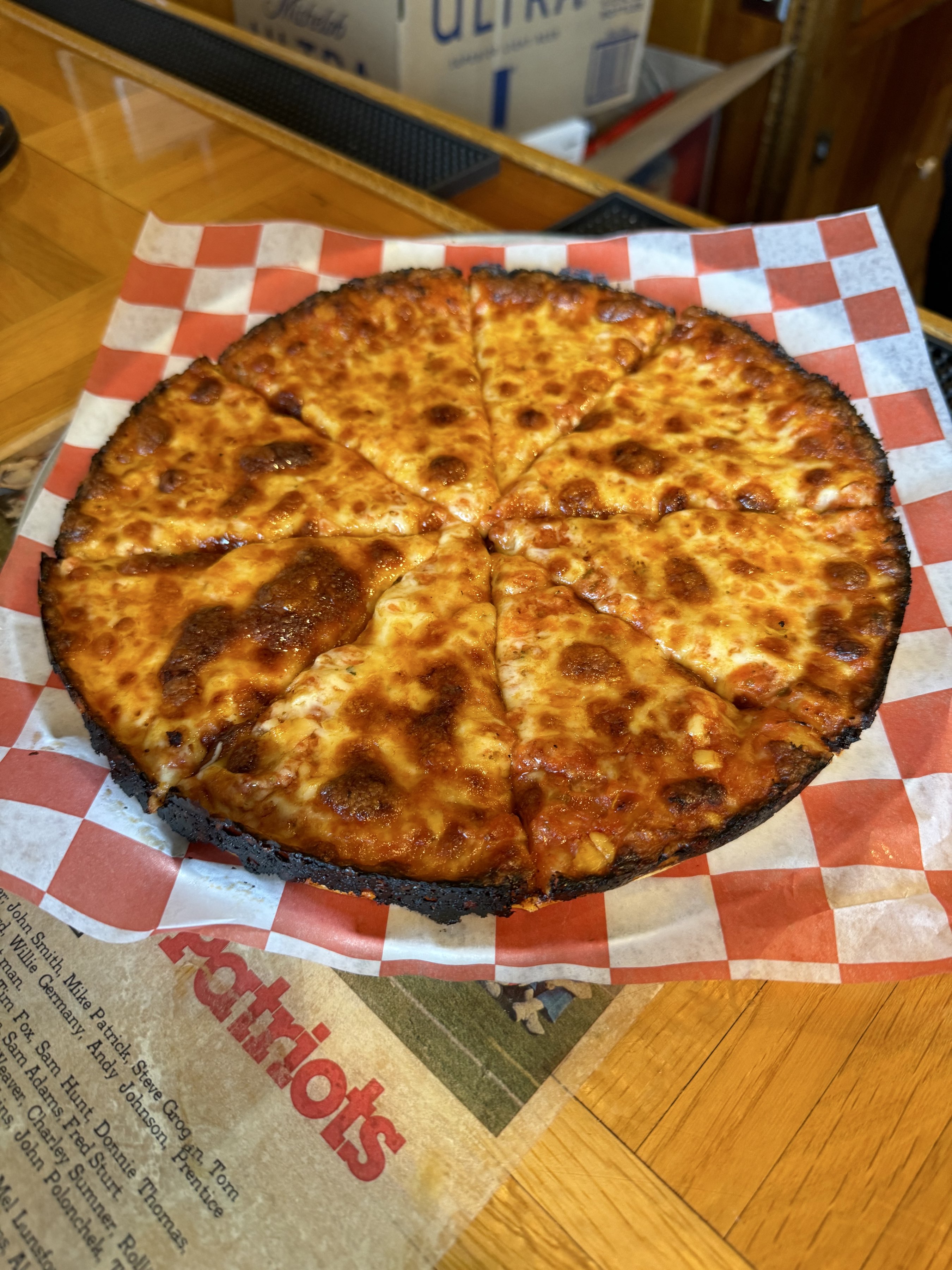 South Shore Bar Pizza - Cheese
