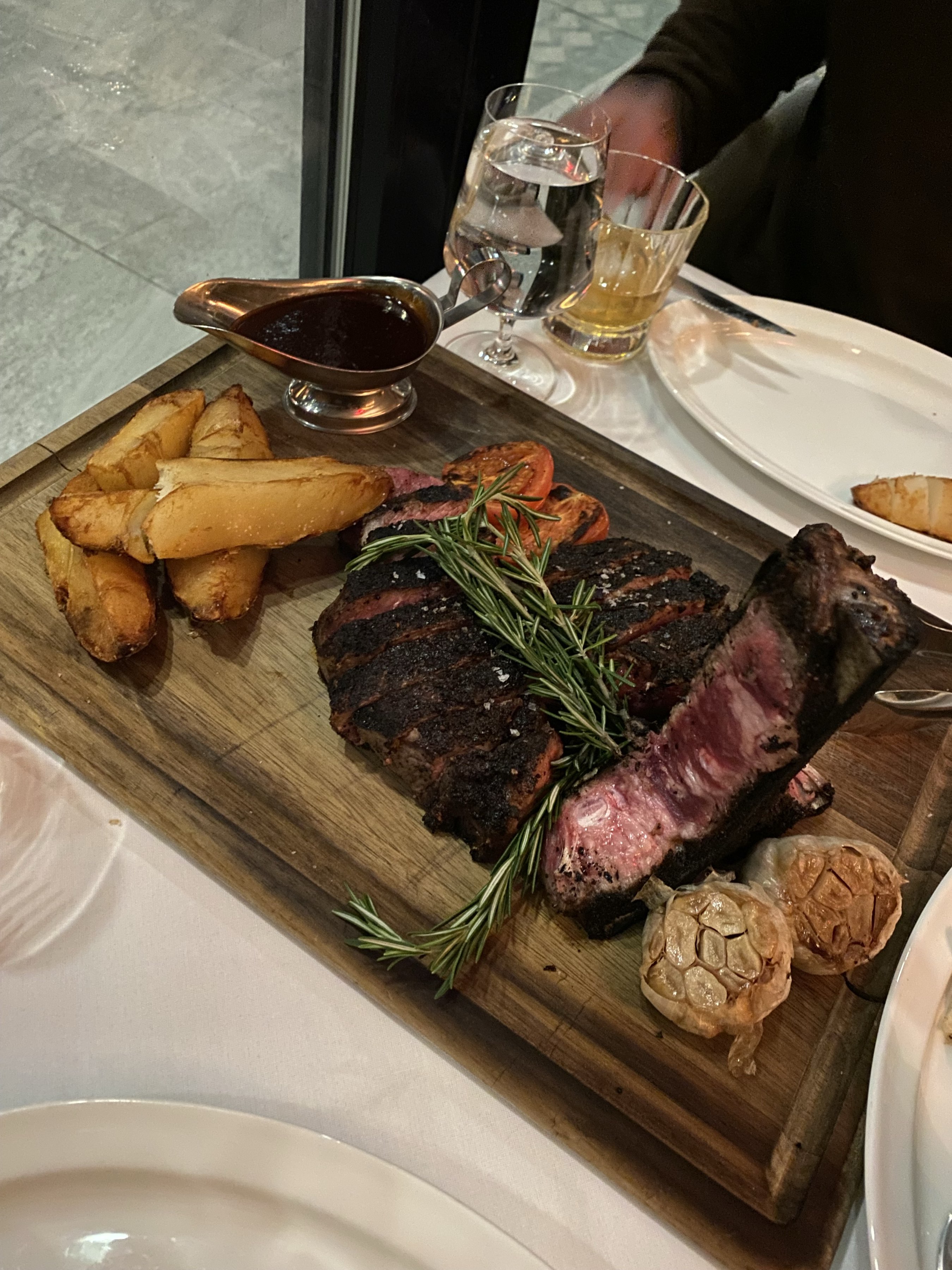 Tomahawk for Two at La Fina