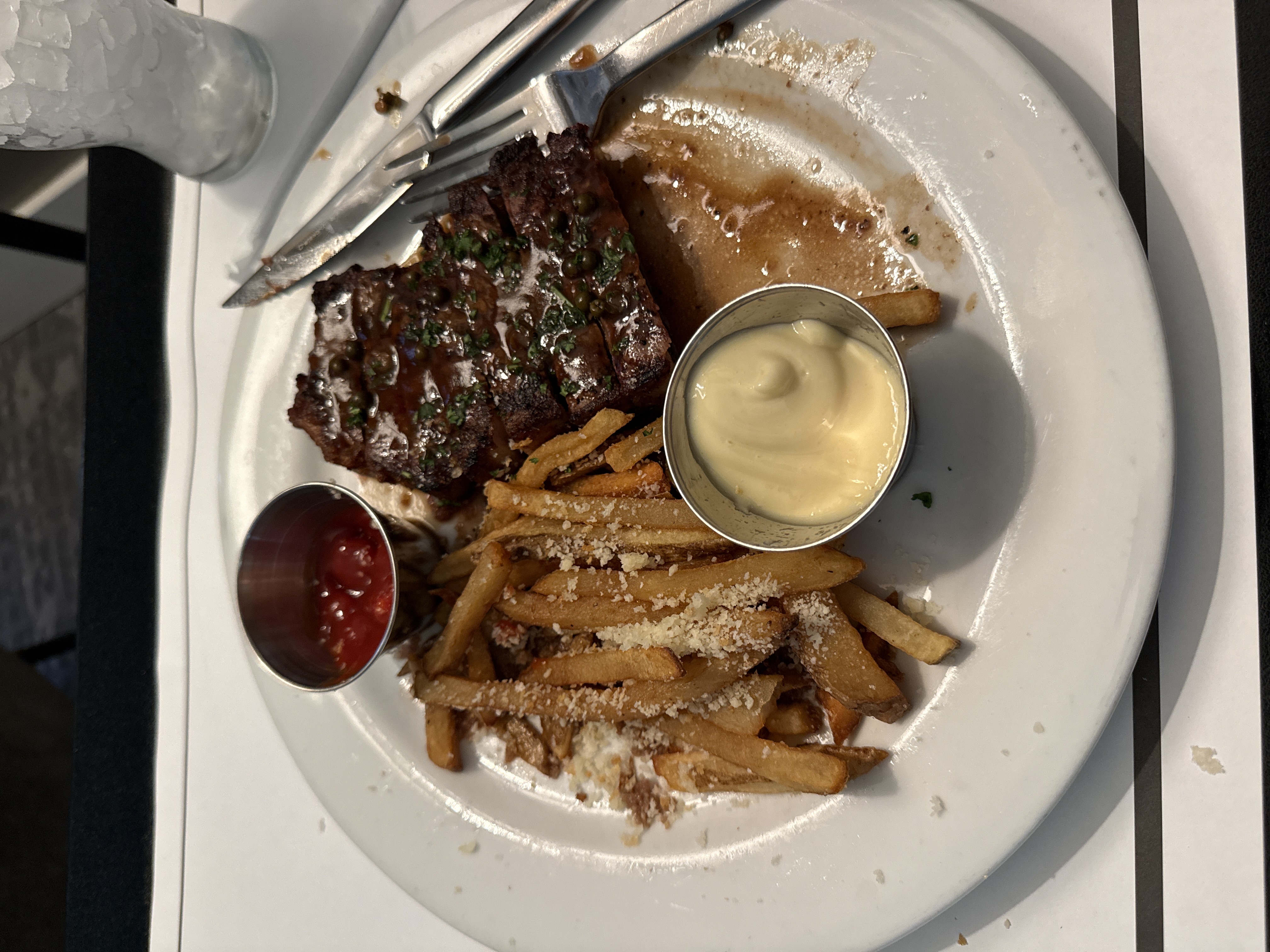 Steak Frites at Ambassador Hotel