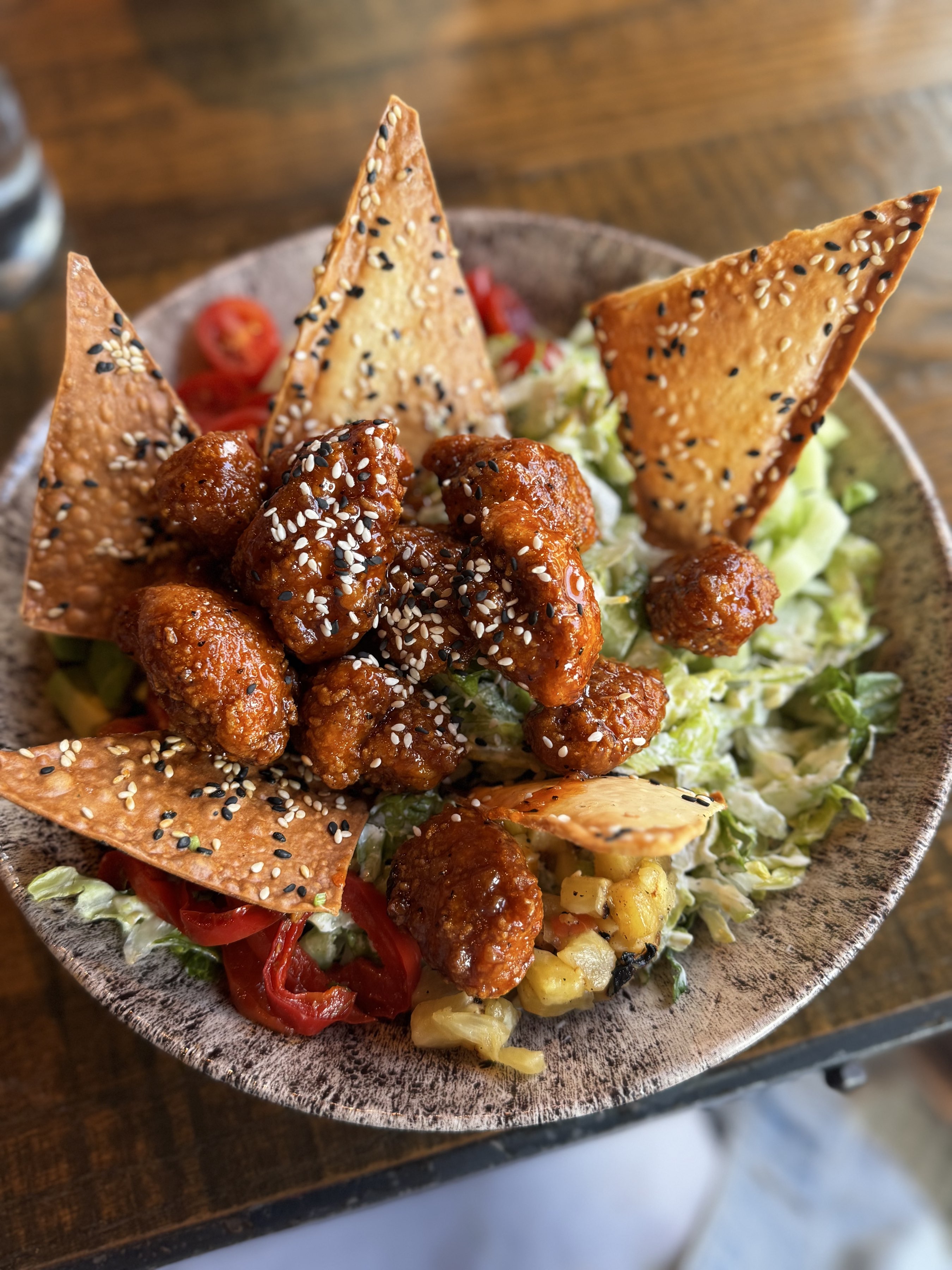 Sweet & Spicy Thai Chicken Salad