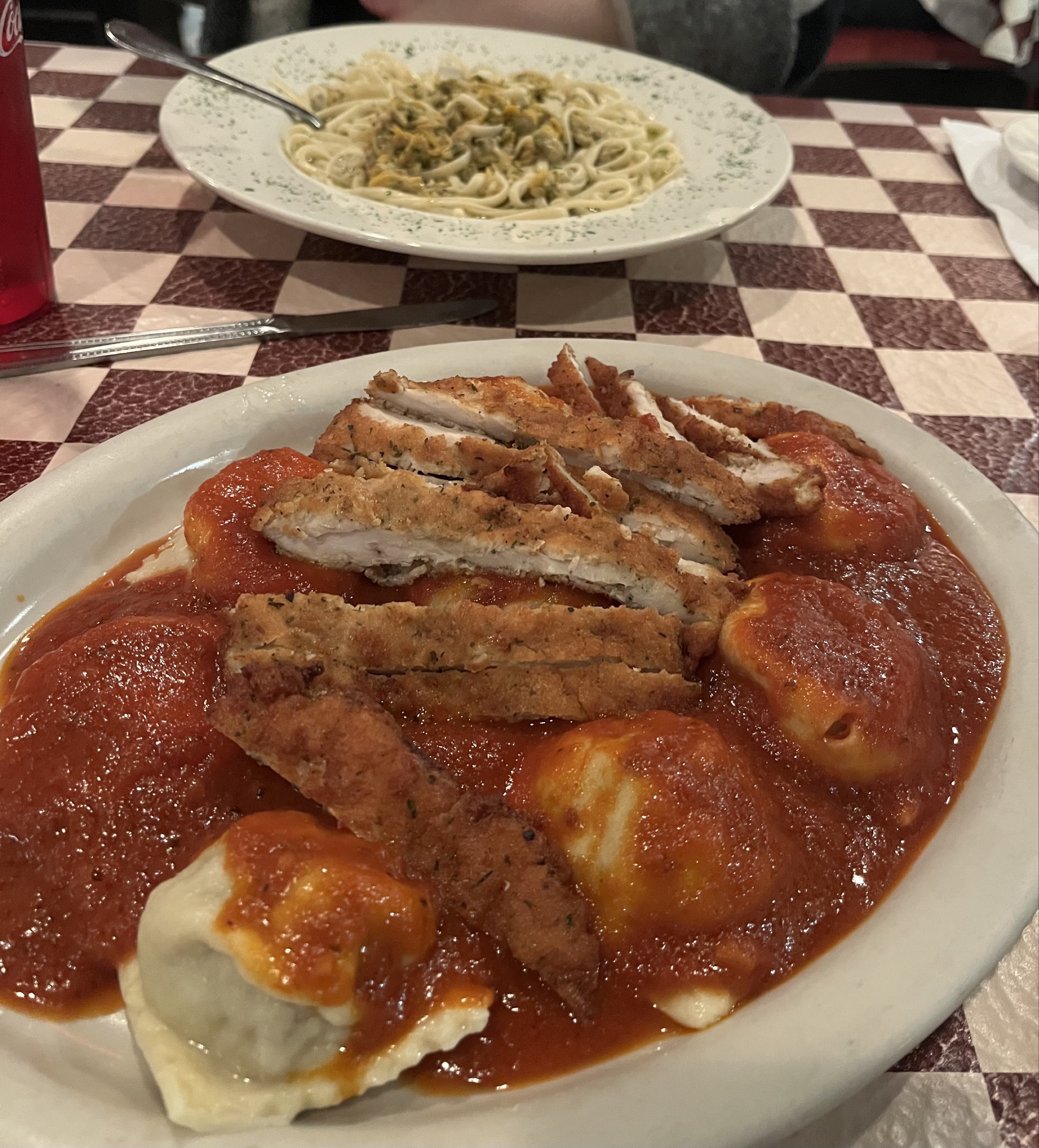 Chicken Cutlet Ravioli