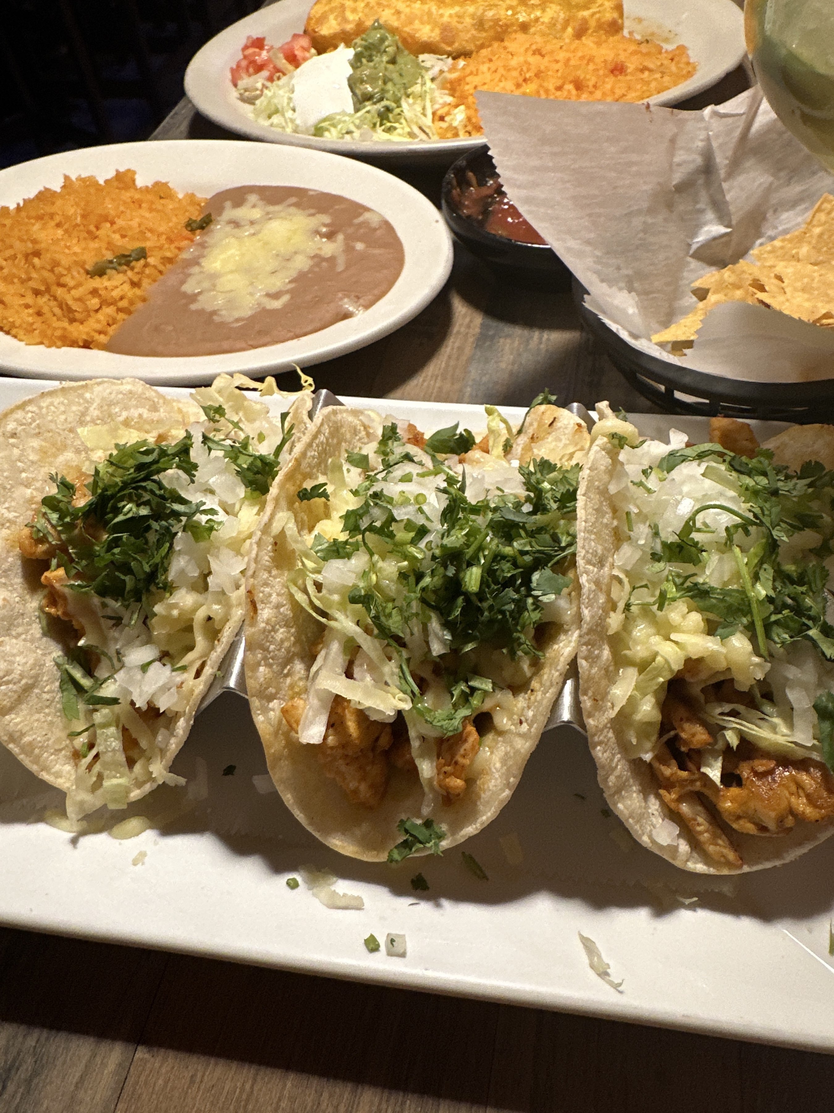 Pollo Tacos at Herradura Vieja