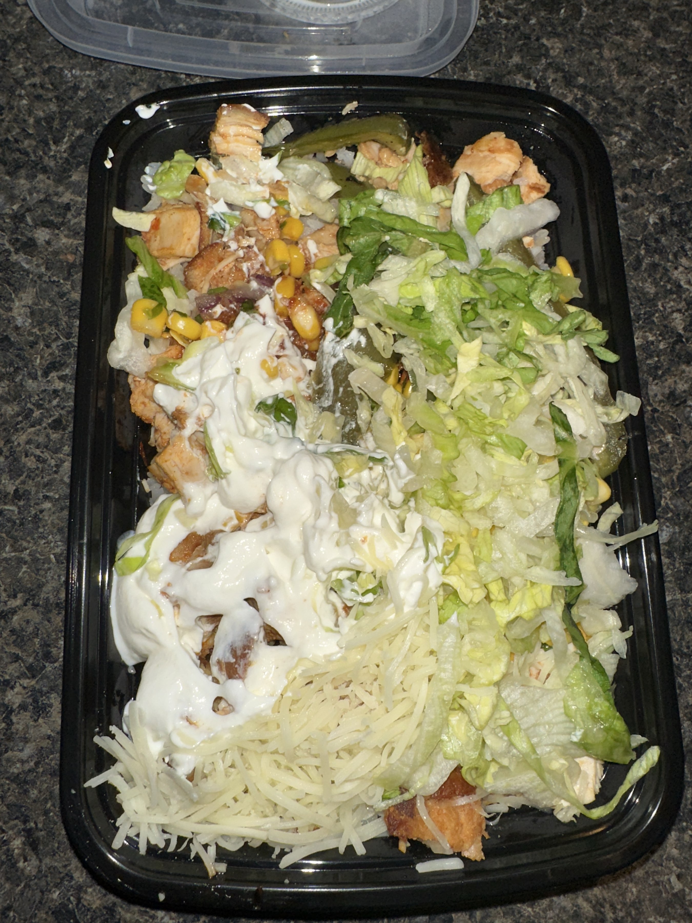 Pollo Bowl at Mexica
