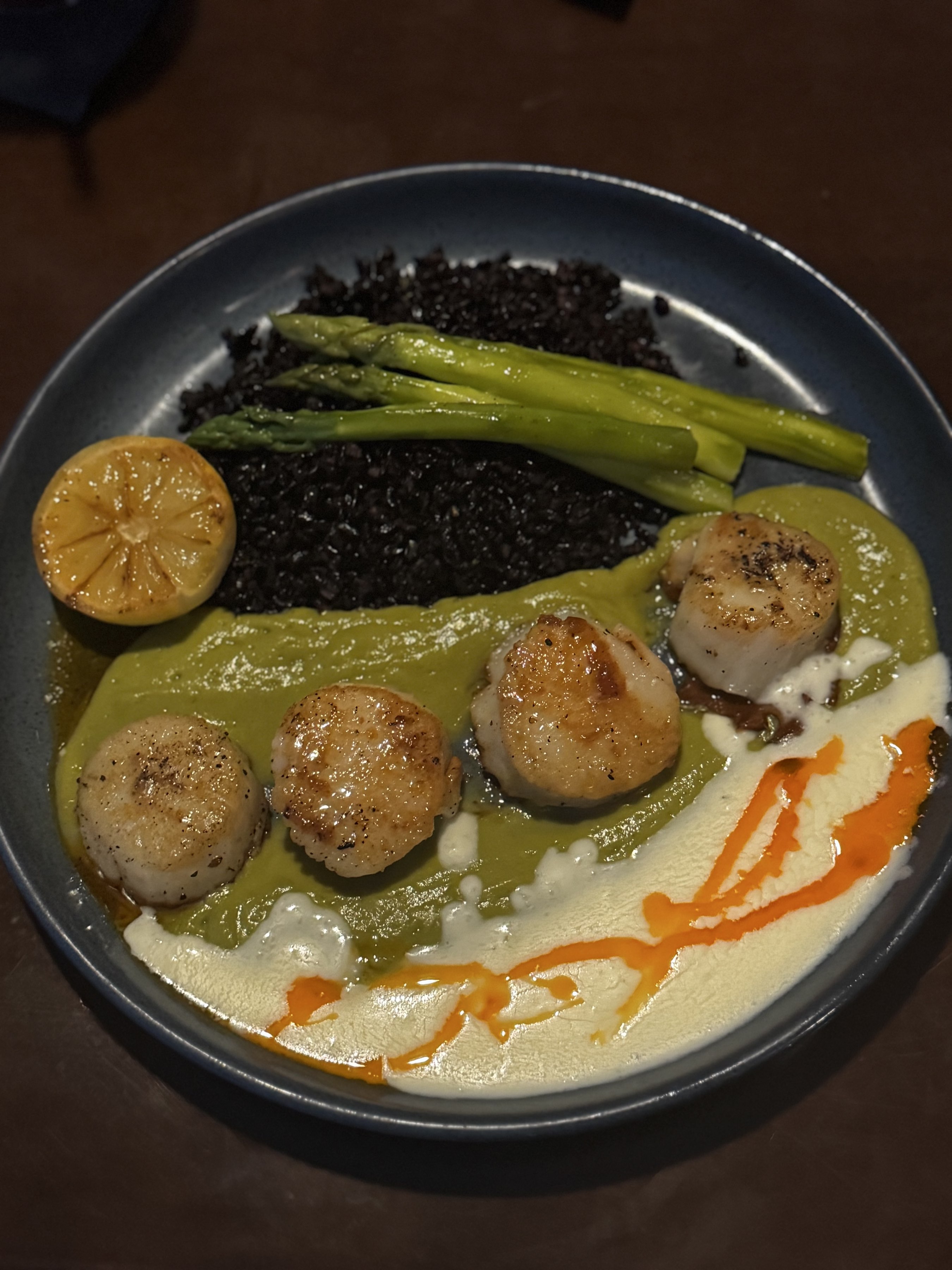 Scallops at JWB Grill