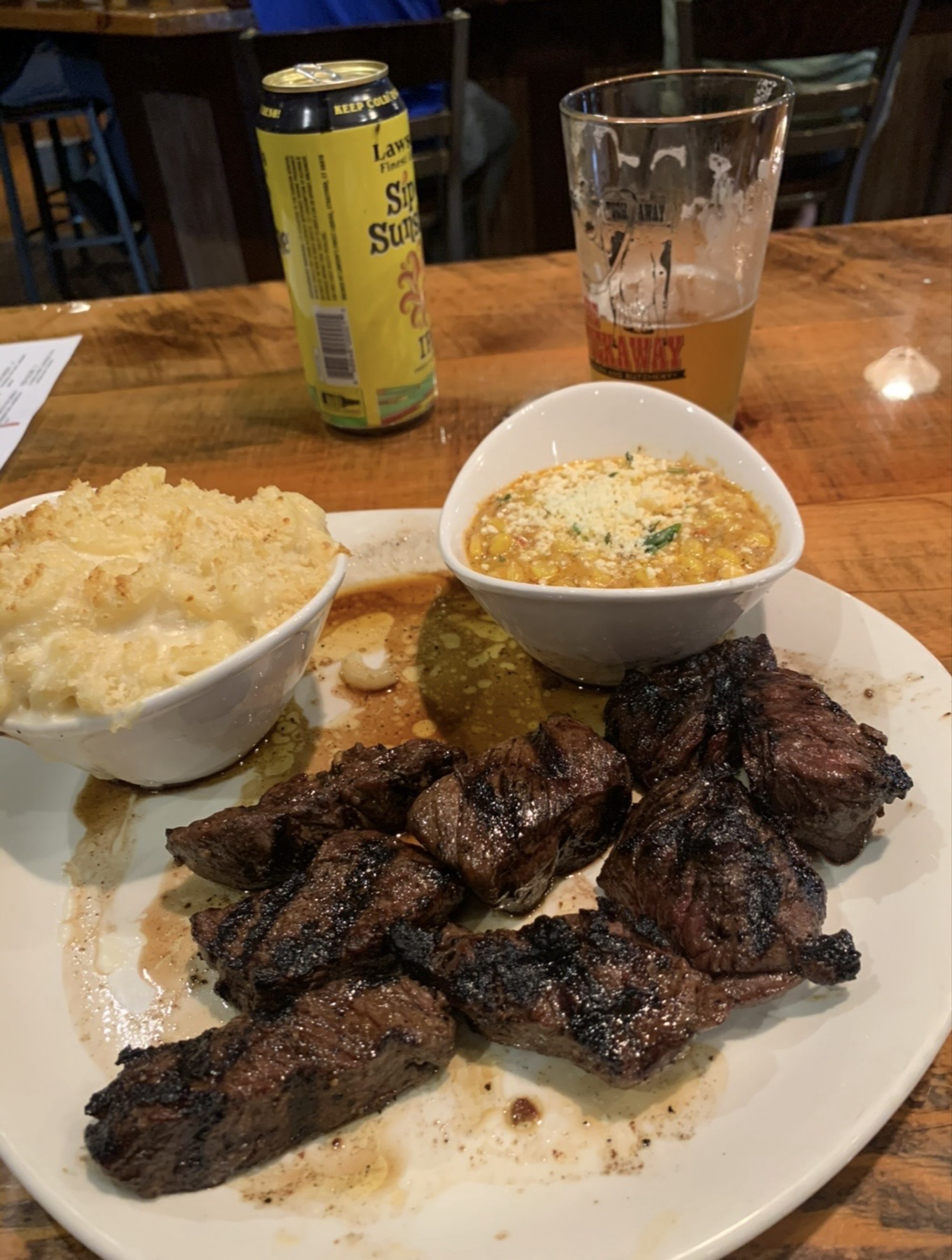 Steak Tips & Sun Sip