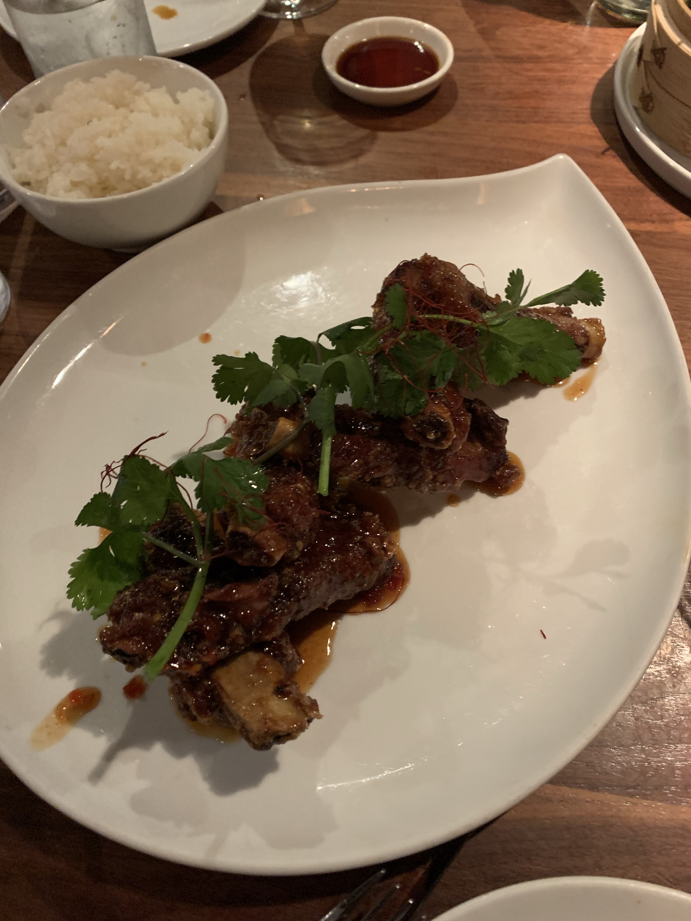 Hoisin Sticky Spare Ribs at Morimoto Asia