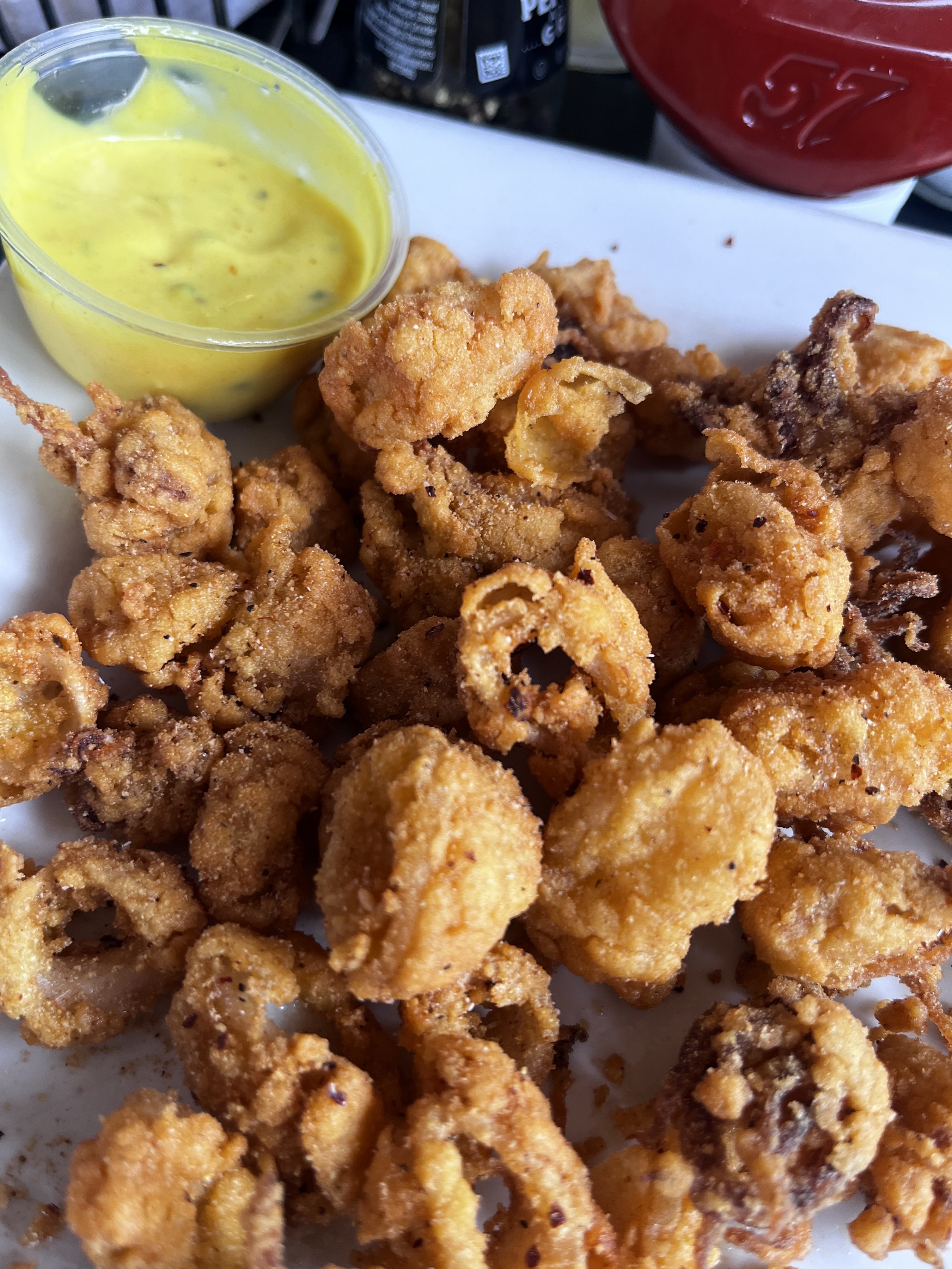 Salt n Pepper Calamari at Michael’s Harborside