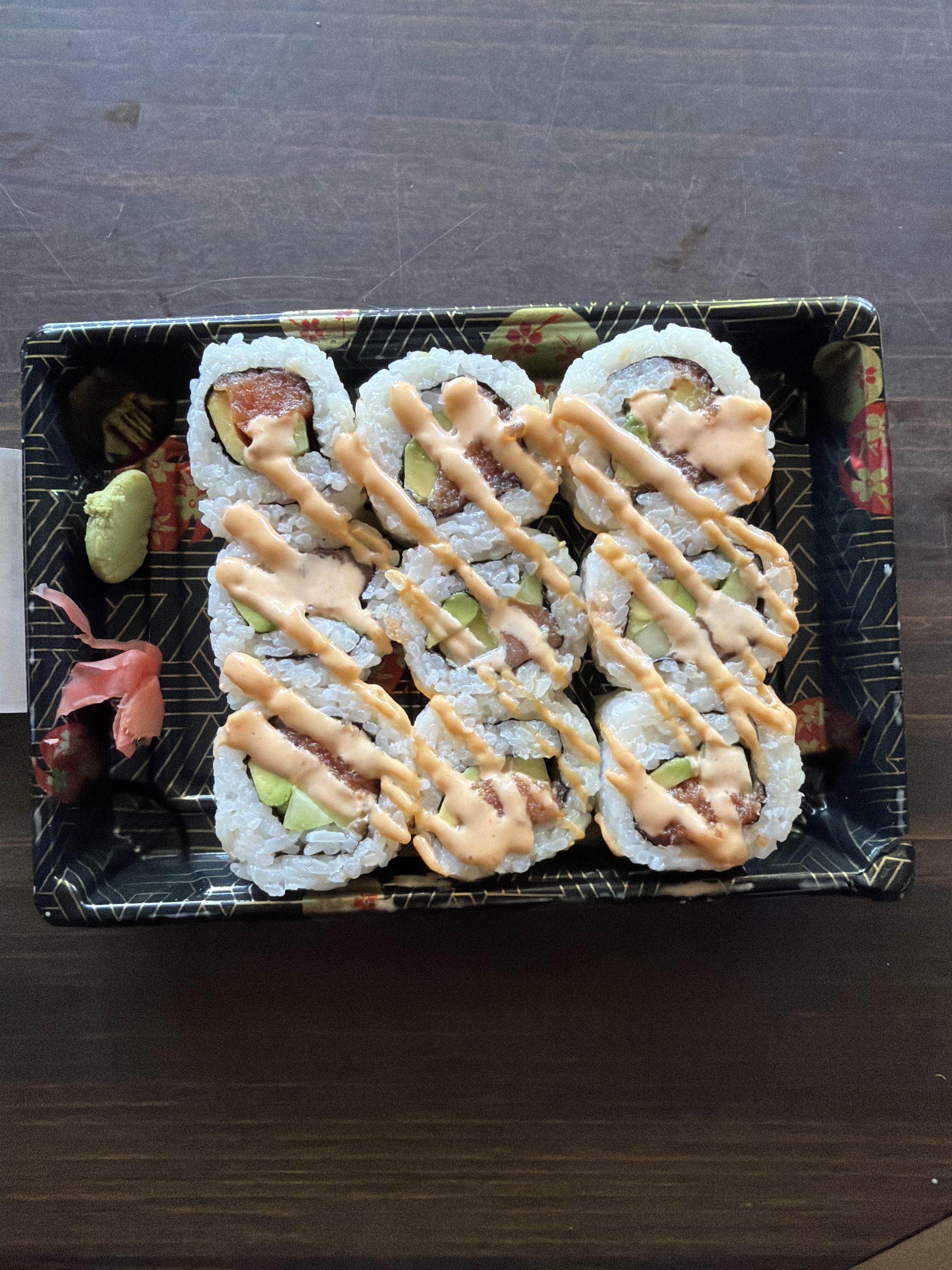 Spicy Salmon and Tuna Roll