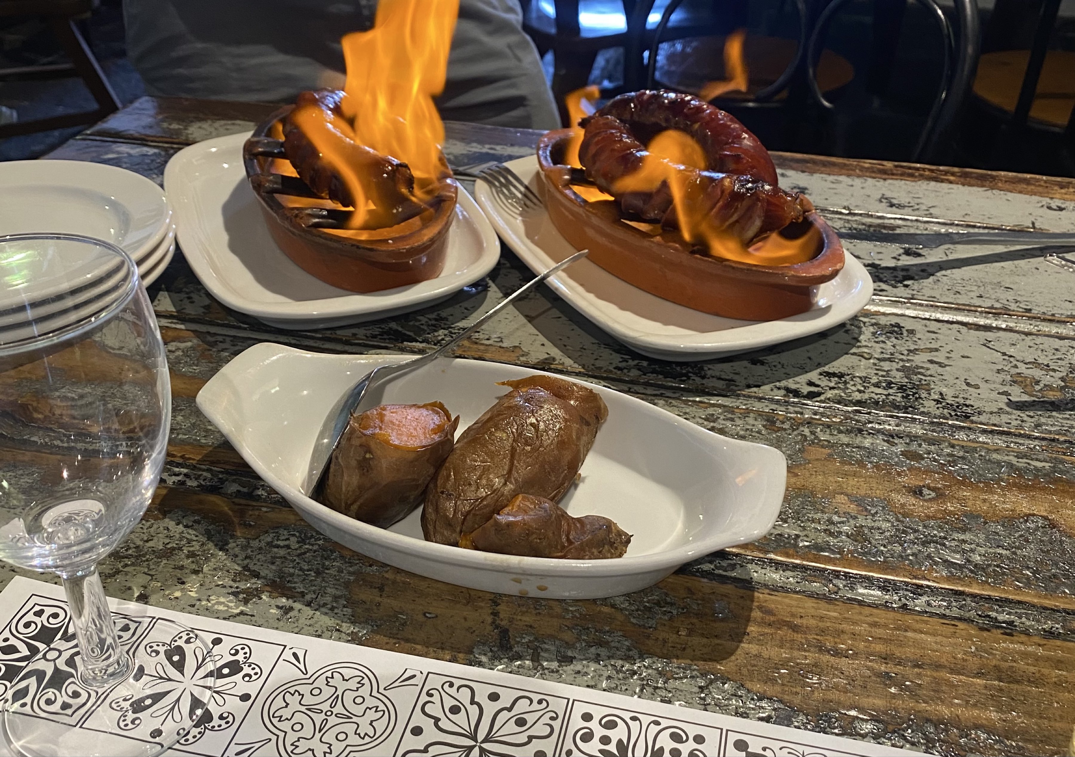 Chouriço & Sweet Potato