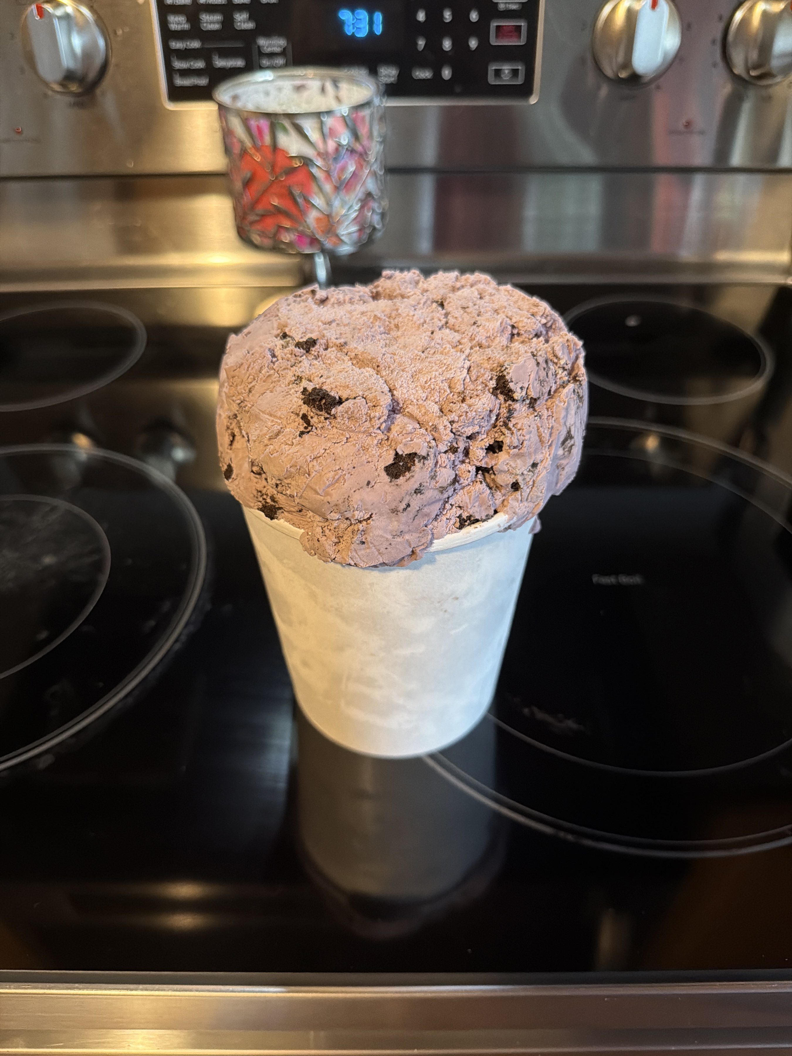 Black Raspberry Oreo Ice-cream