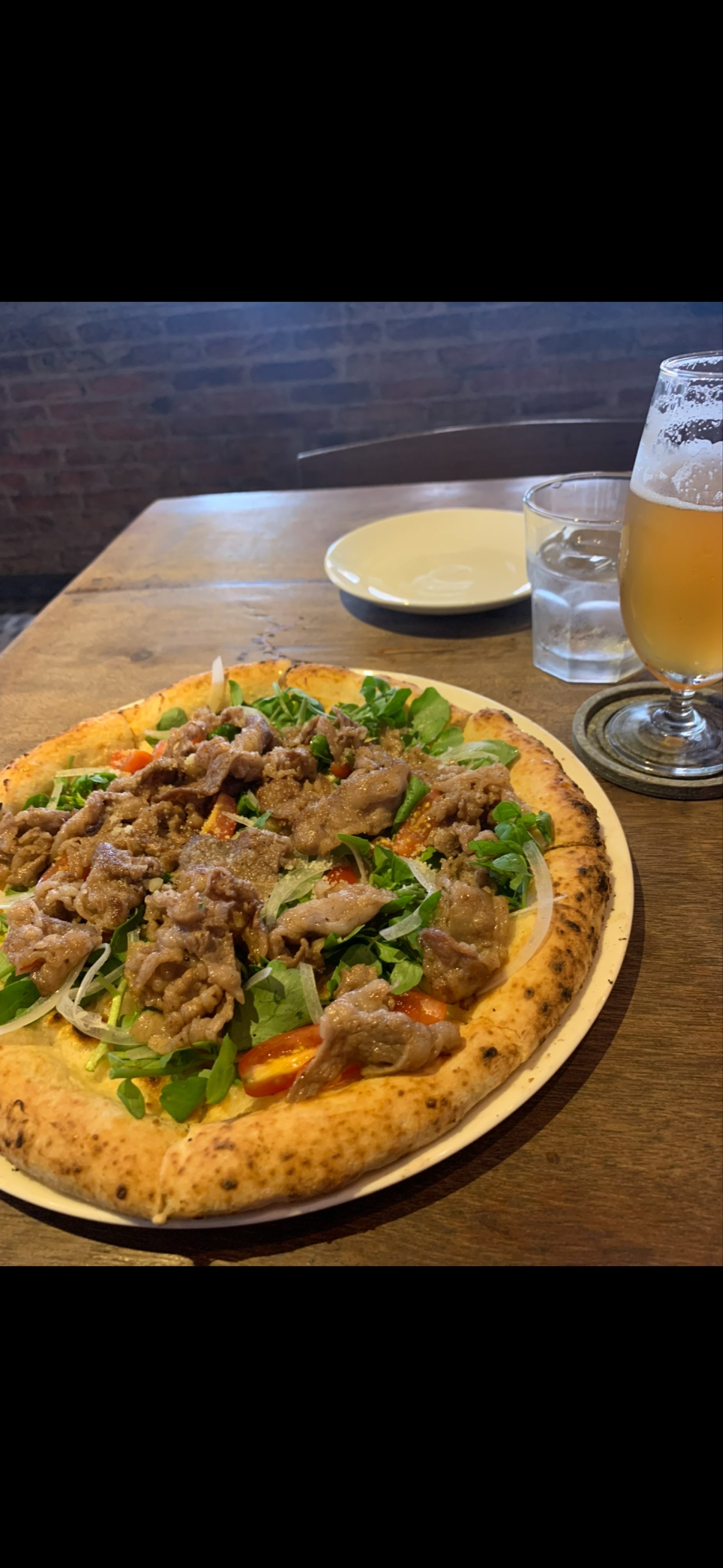 Soy Garlic Beef Pizza