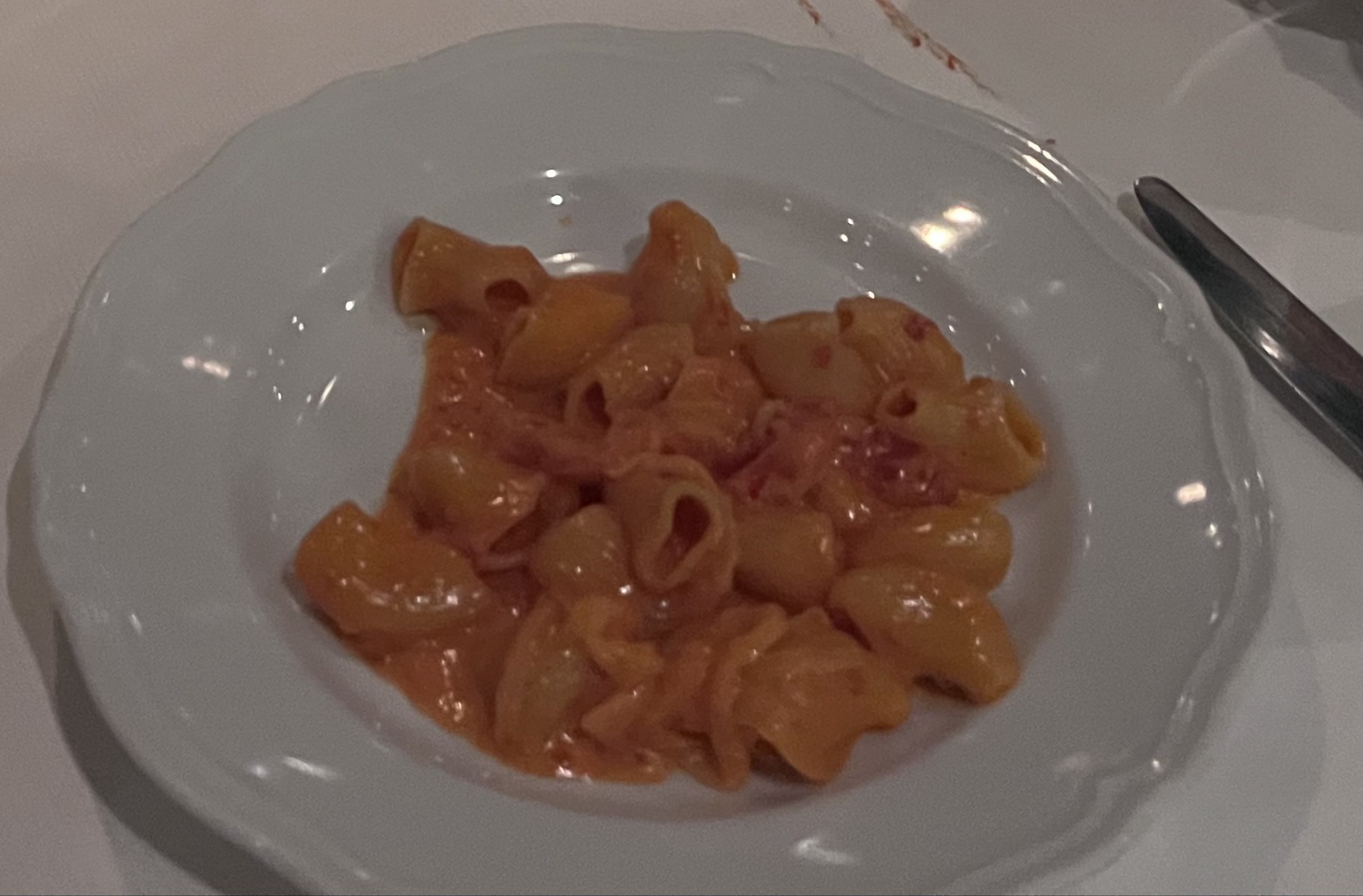 Spicy Rigatoni at Carbone