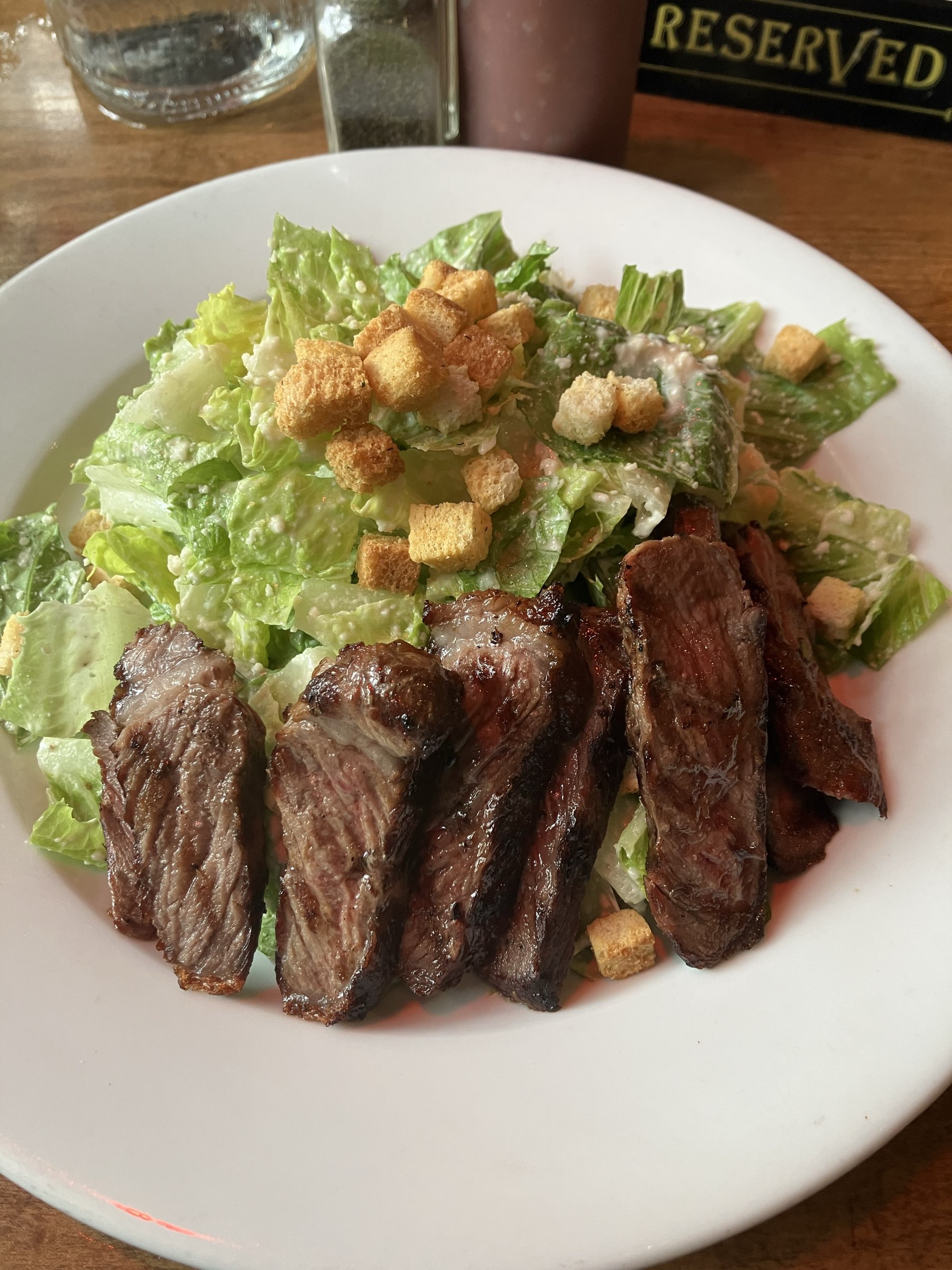 Steak Tip Caesar Salad